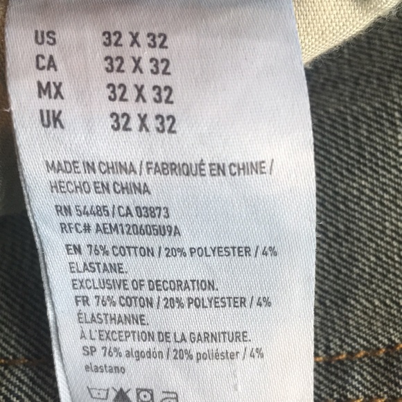 American Eagle 🦅 Outfitters Extreme Flex 4 Jeans - Picture 16 of 16